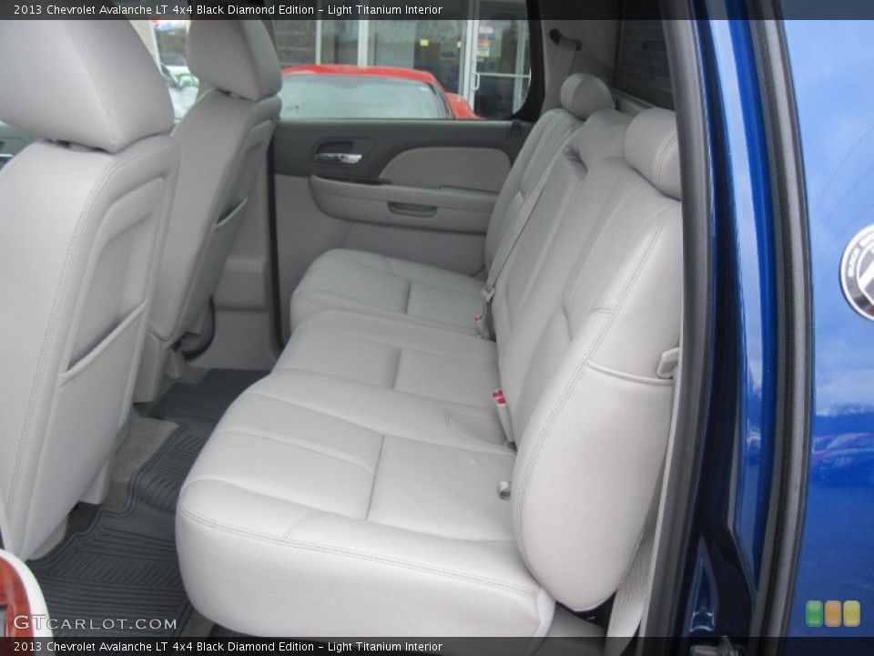Light Titanium Interior Rear Seat for the 2013 Chevrolet Avalanche LT 4x4 Black Diamond Edition #80120352
