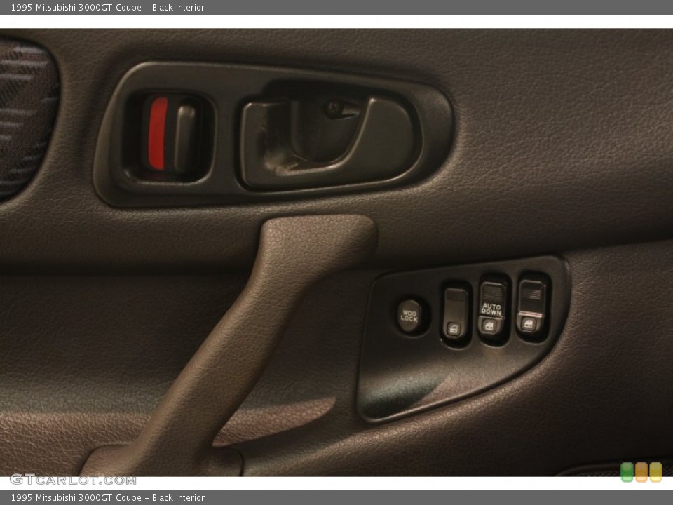Black Interior Controls for the 1995 Mitsubishi 3000GT Coupe #80120431