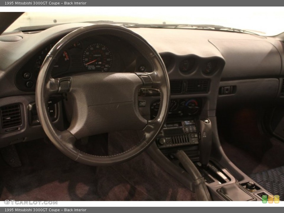 Black Interior Dashboard for the 1995 Mitsubishi 3000GT Coupe #80120472