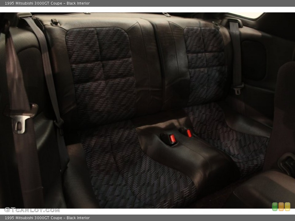 Black Interior Rear Seat for the 1995 Mitsubishi 3000GT Coupe #80120619