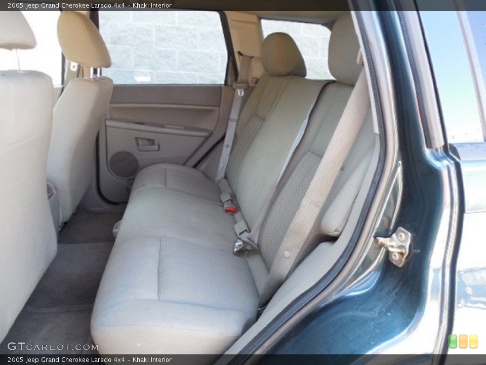 Khaki Interior Rear Seat for the 2005 Jeep Grand Cherokee Laredo 4x4 #80121416