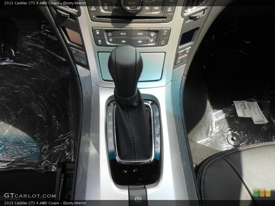 Ebony Interior Transmission for the 2013 Cadillac CTS 4 AWD Coupe #80123079