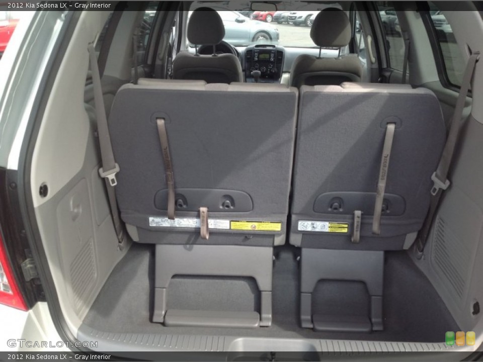 Gray Interior Trunk for the 2012 Kia Sedona LX #80124041