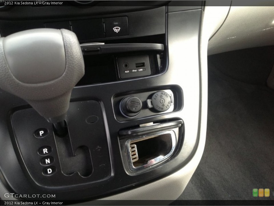Gray Interior Controls for the 2012 Kia Sedona LX #80124292