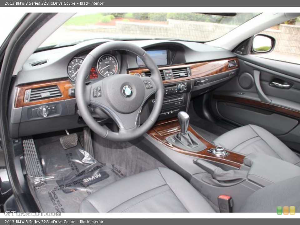 Black Interior Prime Interior for the 2013 BMW 3 Series 328i xDrive Coupe #80125071