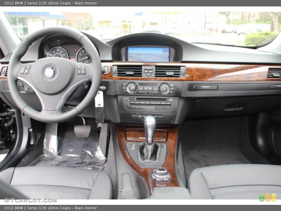 Black Interior Dashboard for the 2013 BMW 3 Series 328i xDrive Coupe #80125134