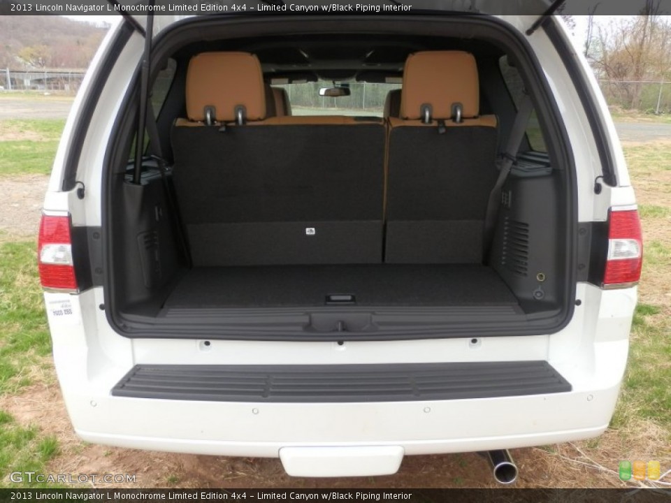 Limited Canyon w/Black Piping Interior Trunk for the 2013 Lincoln Navigator L Monochrome Limited Edition 4x4 #80126080
