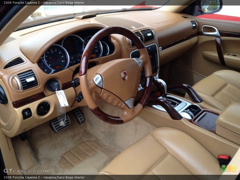 Havanna/Sand Beige Interior Photo for the 2006 Porsche Cayenne S #80126742