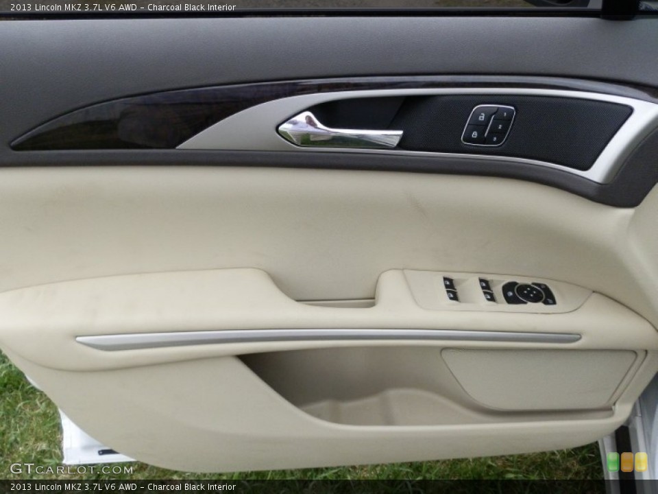 Charcoal Black Interior Door Panel for the 2013 Lincoln MKZ 3.7L V6 AWD #80126865