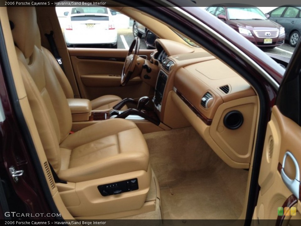 Havanna/Sand Beige Interior Front Seat for the 2006 Porsche Cayenne S #80127042