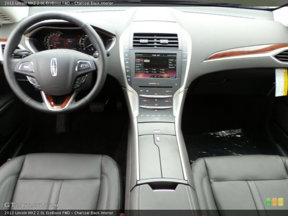Charcoal Black Interior Dashboard for the 2013 Lincoln MKZ 2.0L EcoBoost FWD #80127117