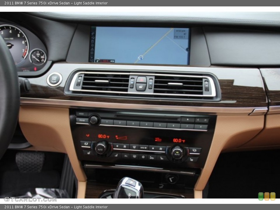 Light Saddle Interior Controls for the 2011 BMW 7 Series 750i xDrive Sedan #80127642