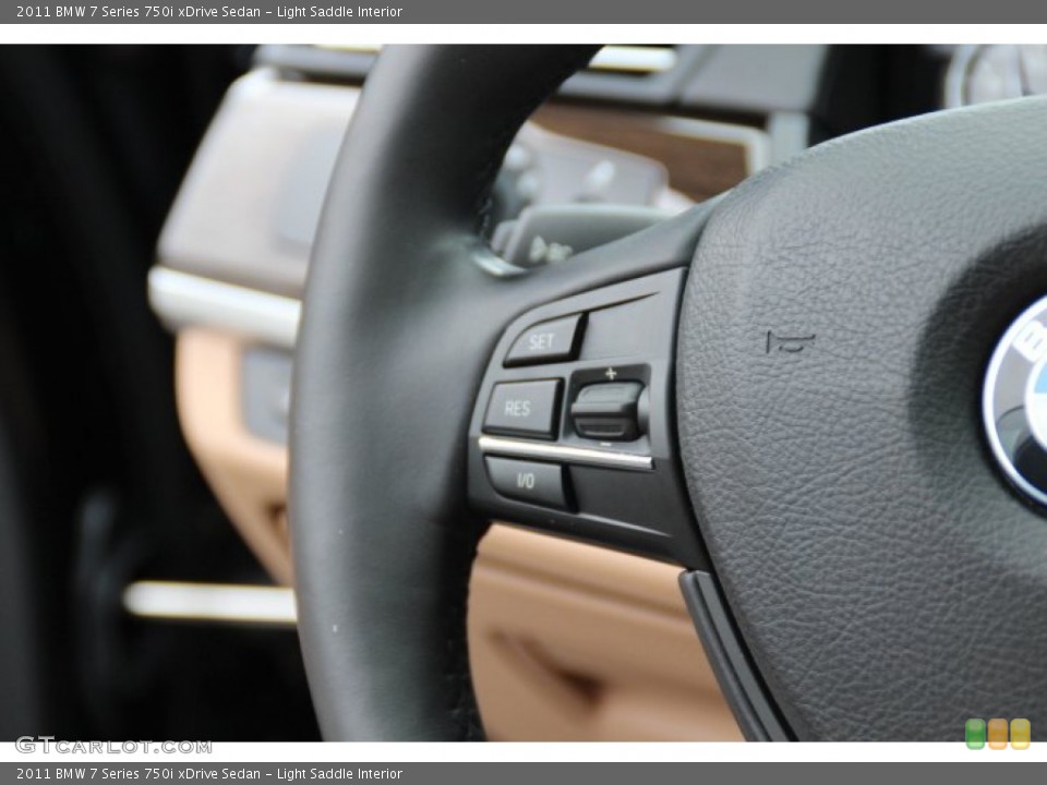 Light Saddle Interior Controls for the 2011 BMW 7 Series 750i xDrive Sedan #80127686