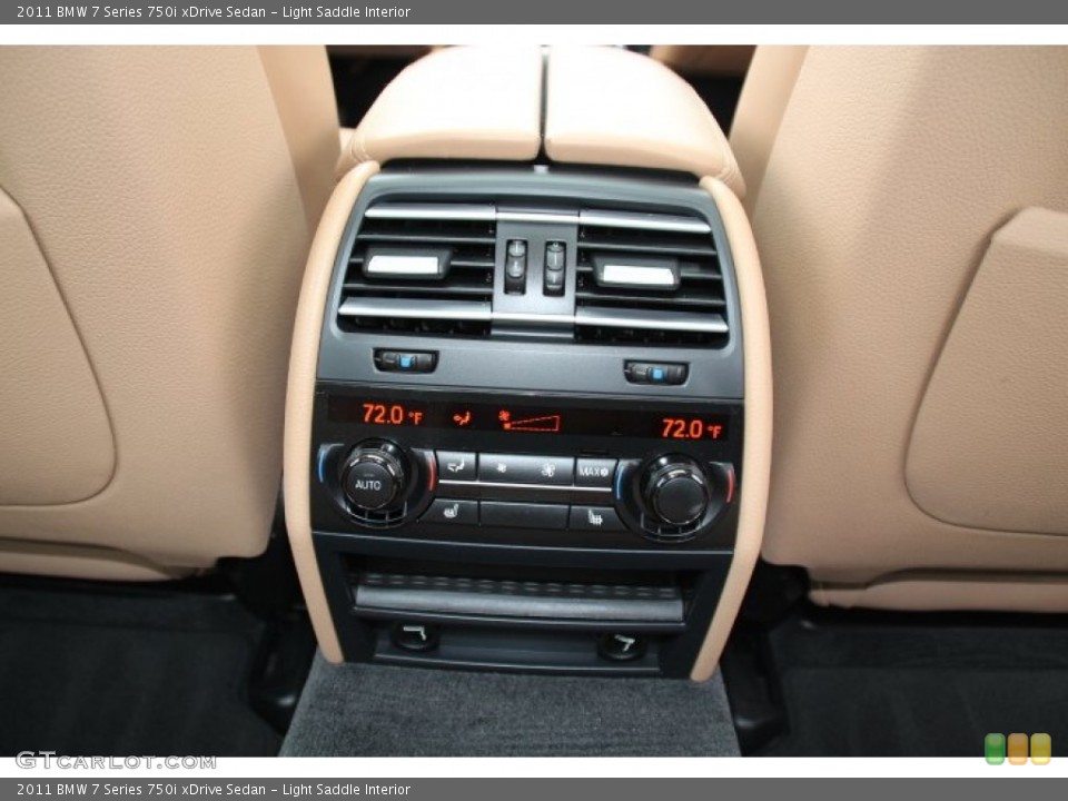 Light Saddle Interior Controls for the 2011 BMW 7 Series 750i xDrive Sedan #80127827