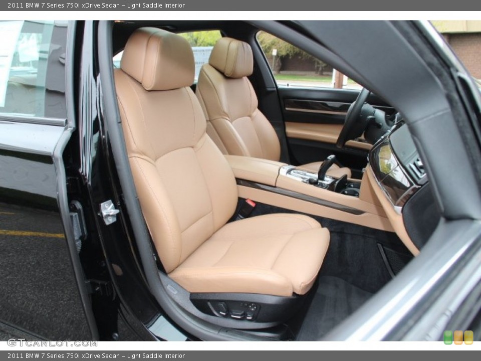 Light Saddle 2011 BMW 7 Series Interiors