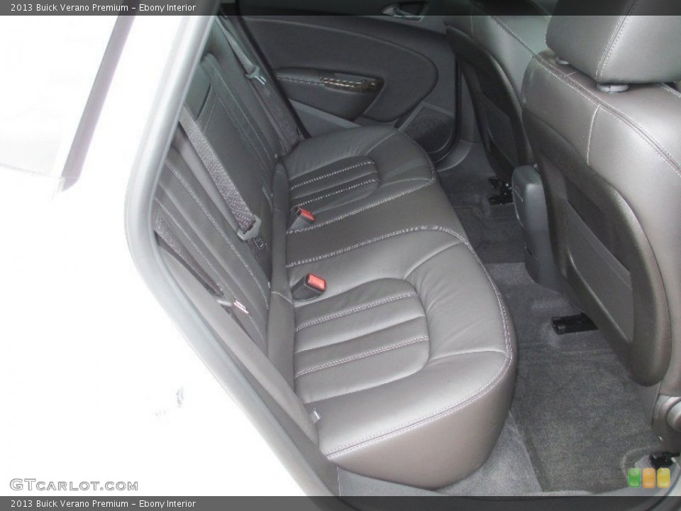 Ebony Interior Rear Seat for the 2013 Buick Verano Premium #80130678