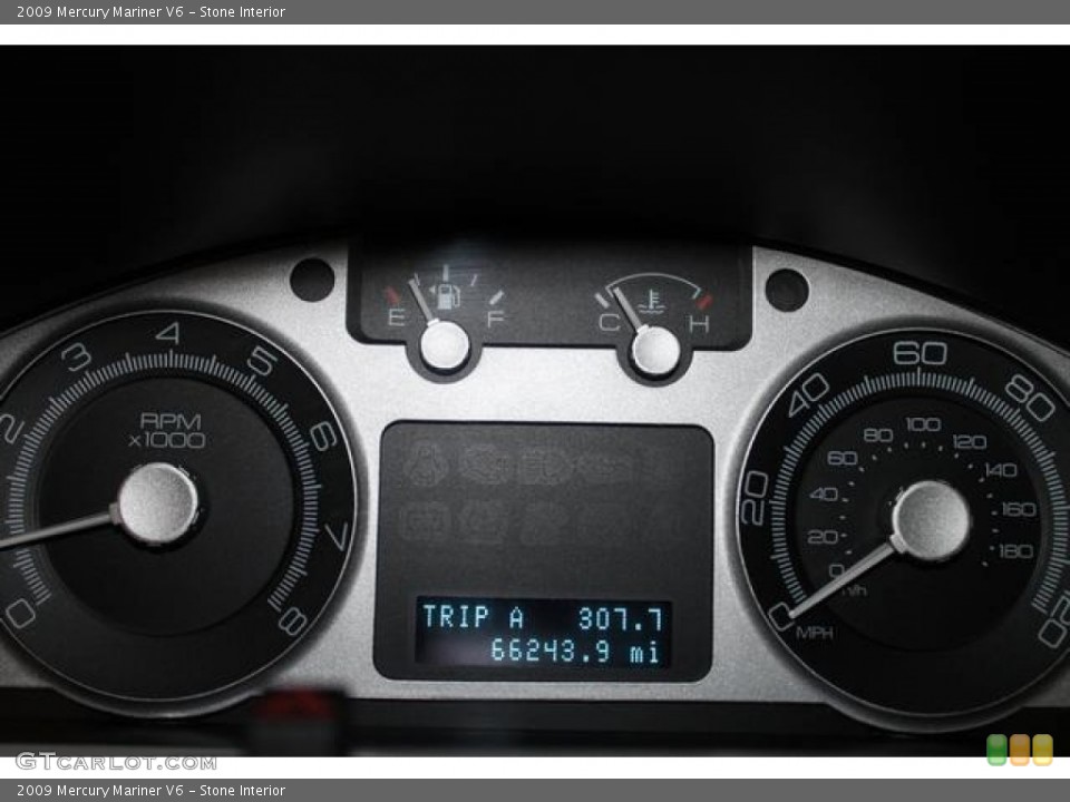 Stone Interior Gauges for the 2009 Mercury Mariner V6 #80133462