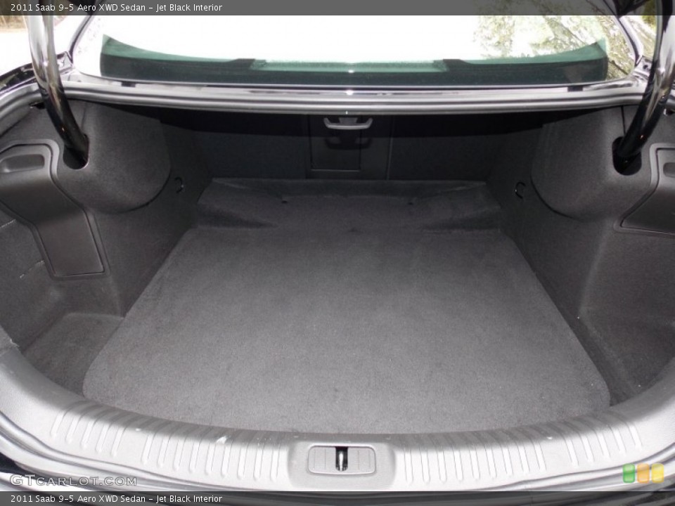 Jet Black Interior Trunk for the 2011 Saab 9-5 Aero XWD Sedan #80133879