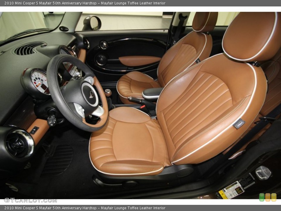 Mayfair Lounge Toffee Leather Interior Photo for the 2010 Mini Cooper S Mayfair 50th Anniversary Hardtop #80135034