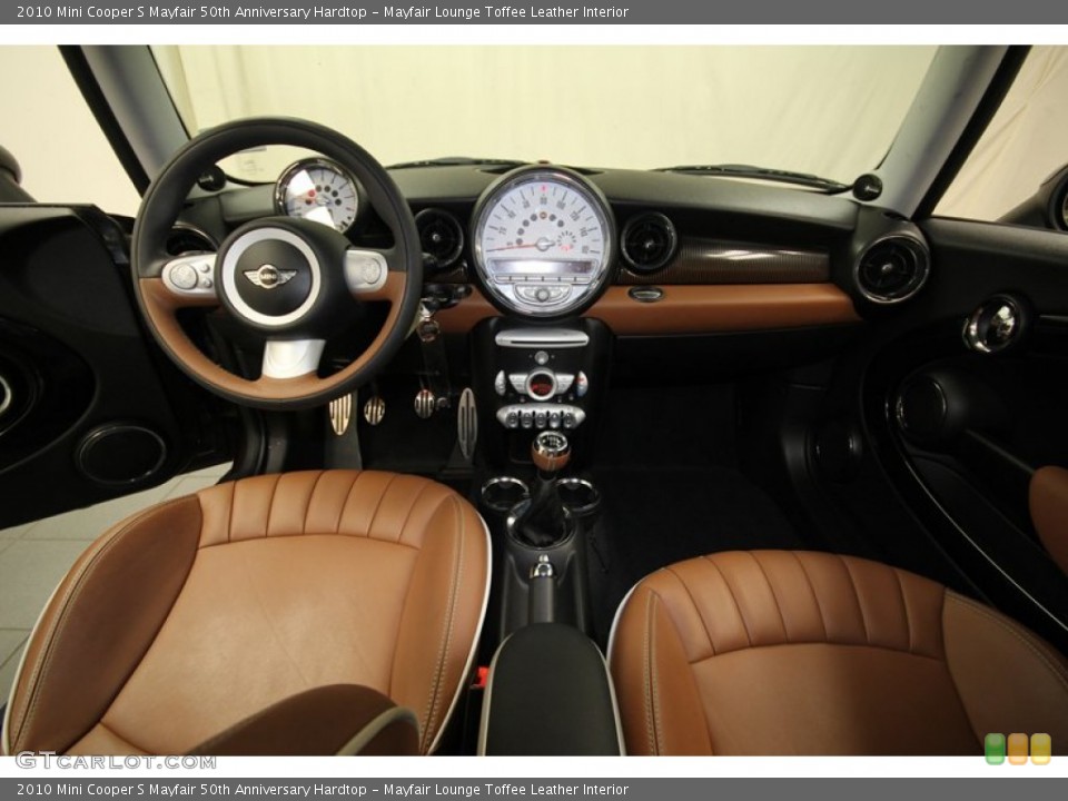 Mayfair Lounge Toffee Leather Interior Dashboard for the 2010 Mini Cooper S Mayfair 50th Anniversary Hardtop #80135045