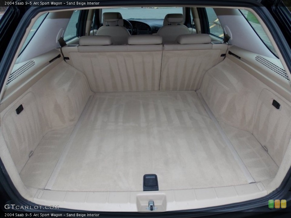 Sand Beige Interior Trunk for the 2004 Saab 9-5 Arc Sport Wagon #80135310