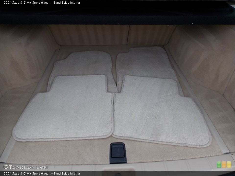 Sand Beige Interior Trunk for the 2004 Saab 9-5 Arc Sport Wagon #80135346