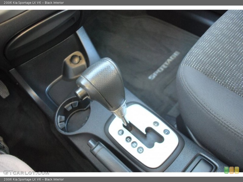 Black Interior Transmission for the 2006 Kia Sportage LX V6 #80137282