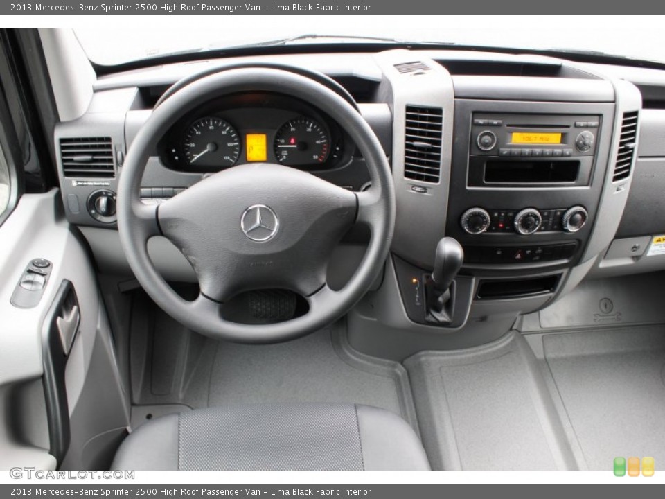 Lima Black Fabric Interior Dashboard for the 2013 Mercedes-Benz Sprinter 2500 High Roof Passenger Van #80137374