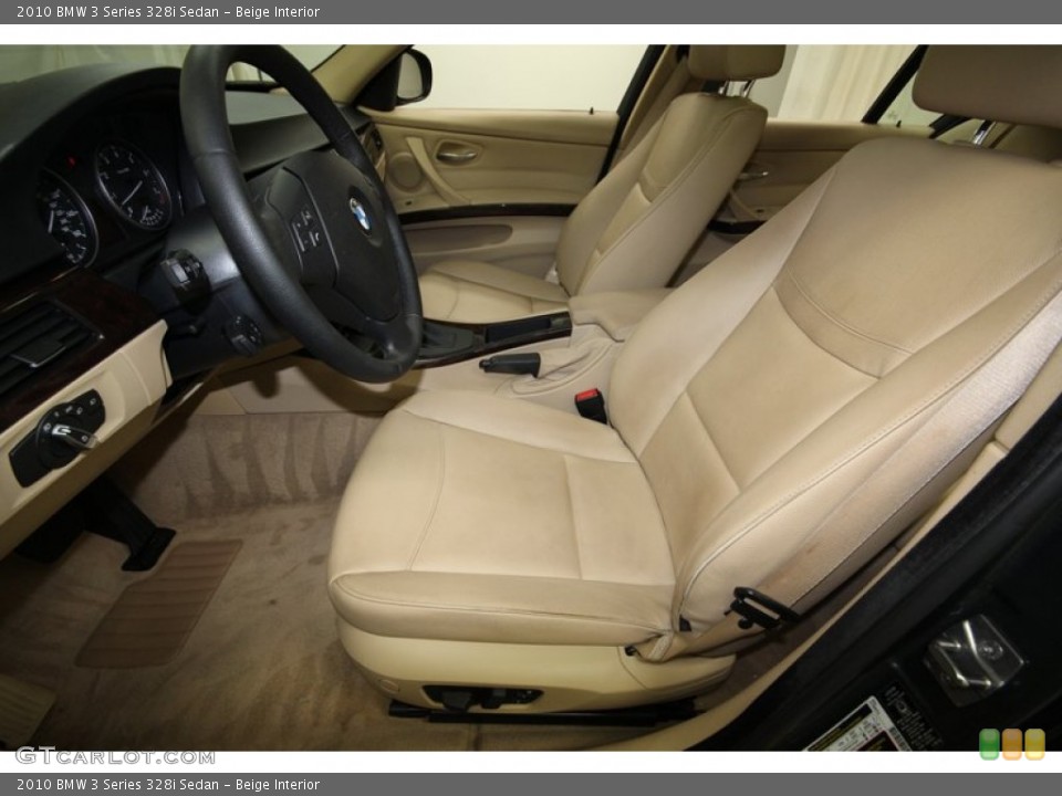 Beige Interior Photo for the 2010 BMW 3 Series 328i Sedan #80137557