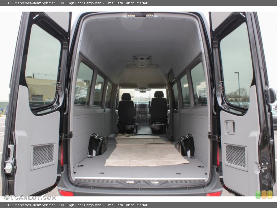 Lima Black Fabric Interior Trunk for the 2013 Mercedes-Benz Sprinter 2500 High Roof Cargo Van #80137764