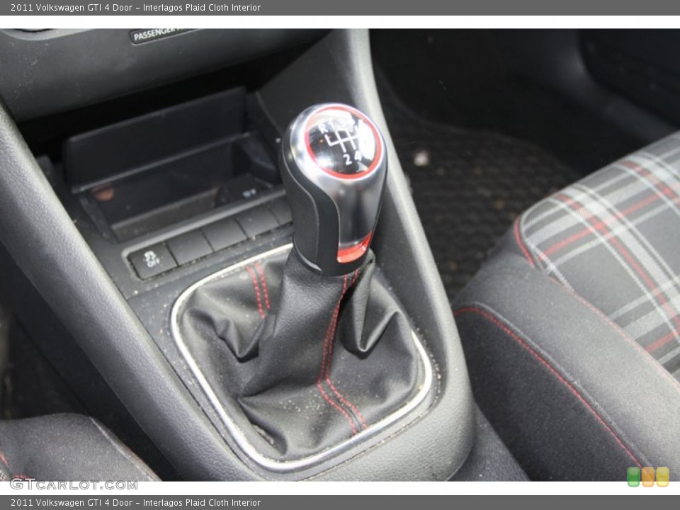 Interlagos Plaid Cloth Interior Transmission for the 2011 Volkswagen GTI 4 Door #80137775