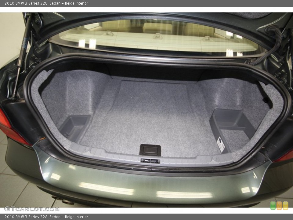 Beige Interior Trunk for the 2010 BMW 3 Series 328i Sedan #80138022