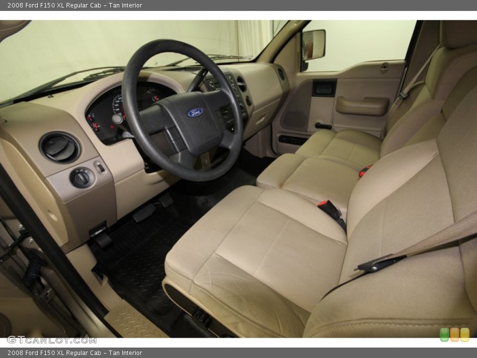 Tan Interior Photo for the 2008 Ford F150 XL Regular Cab #80138466