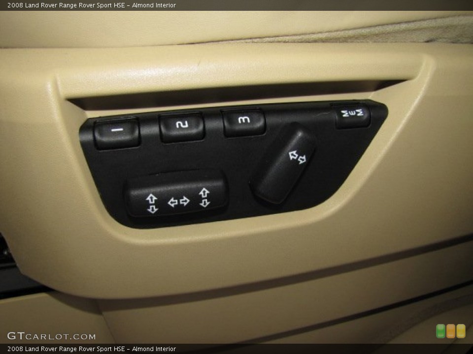 Almond Interior Controls for the 2008 Land Rover Range Rover Sport HSE #80139621