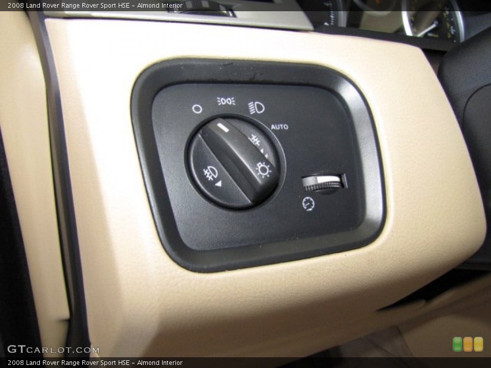 Almond Interior Controls for the 2008 Land Rover Range Rover Sport HSE #80139645