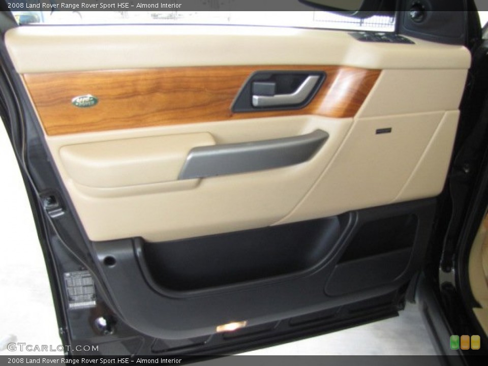 Almond Interior Door Panel for the 2008 Land Rover Range Rover Sport HSE #80139740