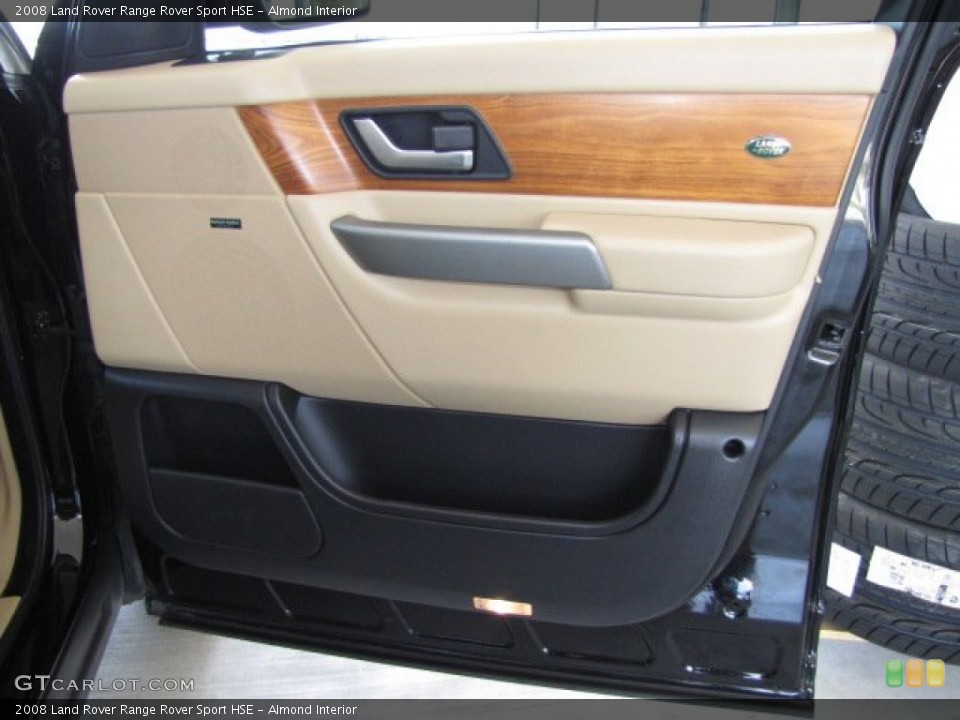 Almond Interior Door Panel for the 2008 Land Rover Range Rover Sport HSE #80139792