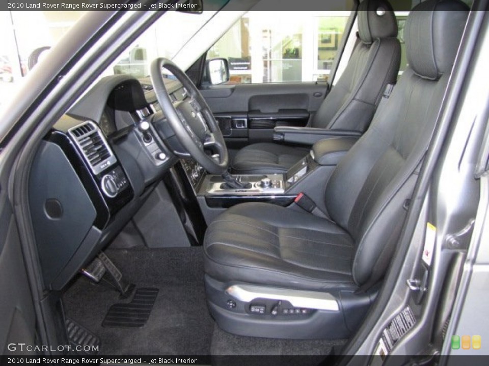 Jet Black Interior Photo for the 2010 Land Rover Range Rover Supercharged #80140062