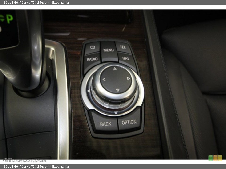 Black Interior Controls for the 2011 BMW 7 Series 750Li Sedan #80140086