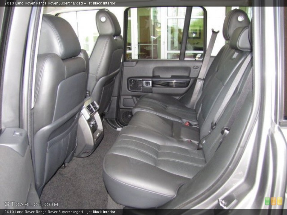 Jet Black Interior Rear Seat for the 2010 Land Rover Range Rover Supercharged #80140098