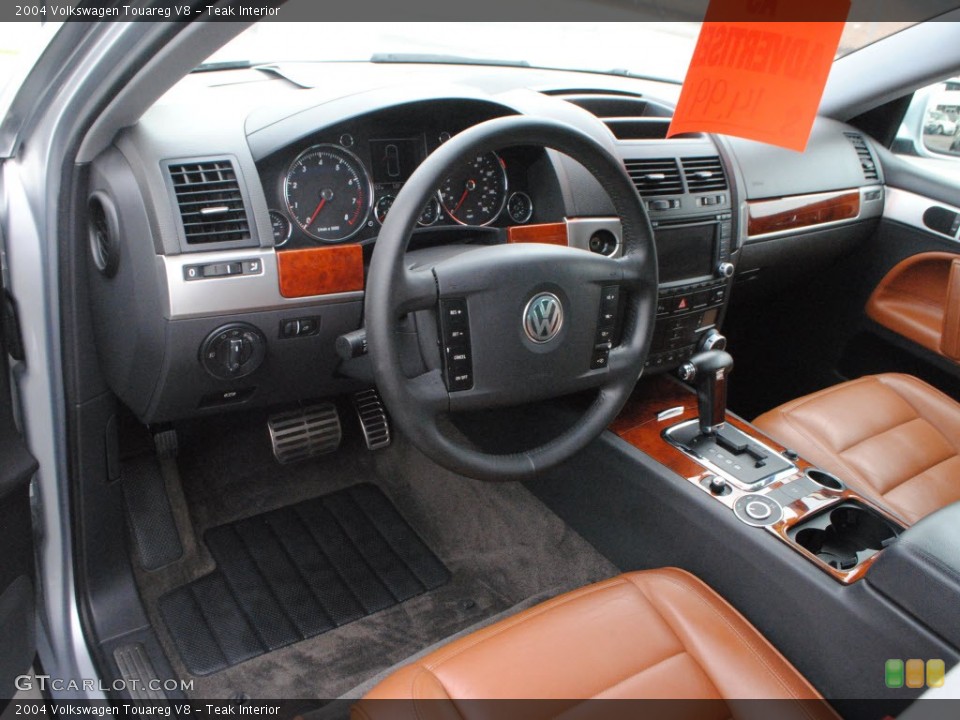 Teak Interior Dashboard for the 2004 Volkswagen Touareg V8 #80140401
