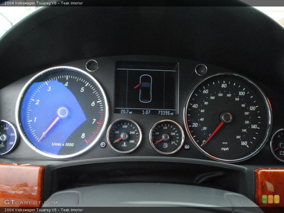 Teak Interior Gauges for the 2004 Volkswagen Touareg V8 #80140462