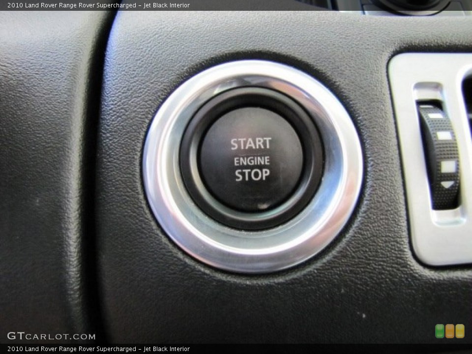 Jet Black Interior Controls for the 2010 Land Rover Range Rover Supercharged #80140470