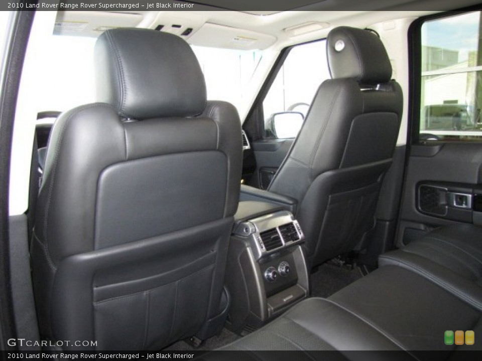 Jet Black Interior Rear Seat for the 2010 Land Rover Range Rover Supercharged #80140577