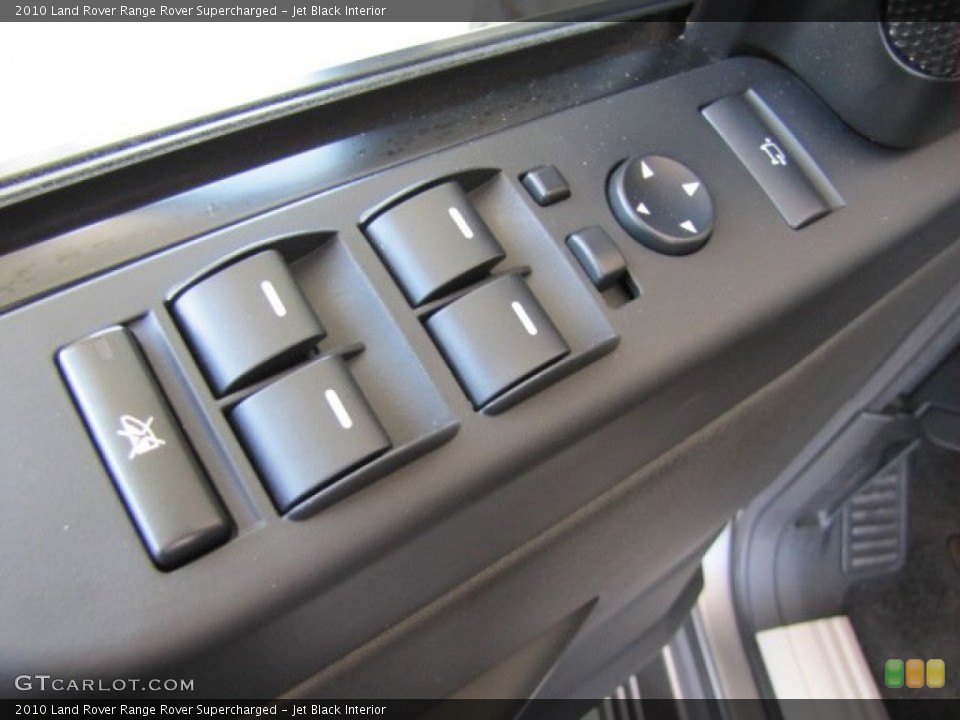 Jet Black Interior Controls for the 2010 Land Rover Range Rover Supercharged #80140698
