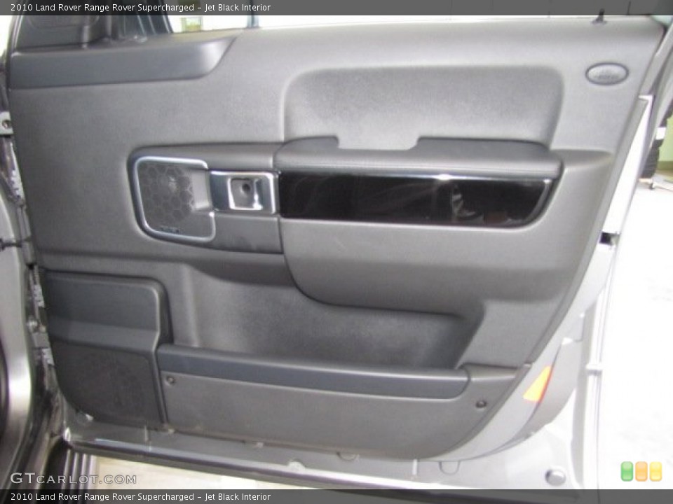 Jet Black Interior Door Panel for the 2010 Land Rover Range Rover Supercharged #80140884