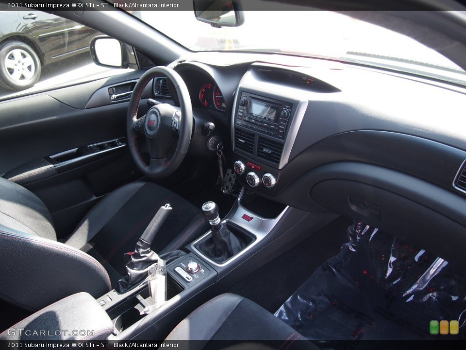 STI  Black/Alcantara Interior Dashboard for the 2011 Subaru Impreza WRX STi #80141277