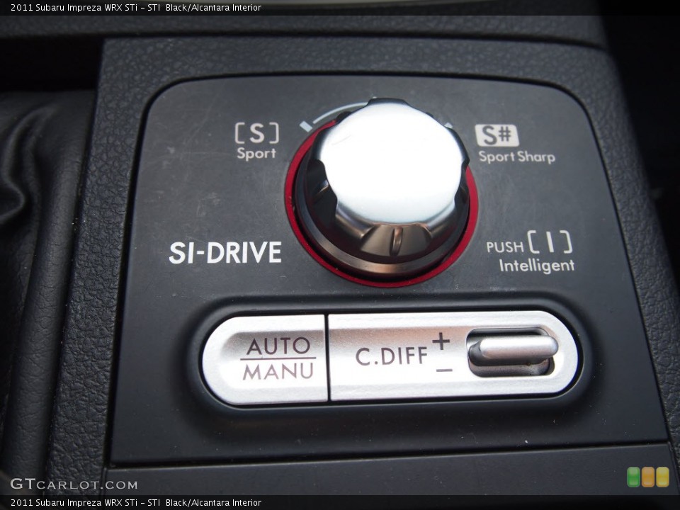 STI  Black/Alcantara Interior Controls for the 2011 Subaru Impreza WRX STi #80141657