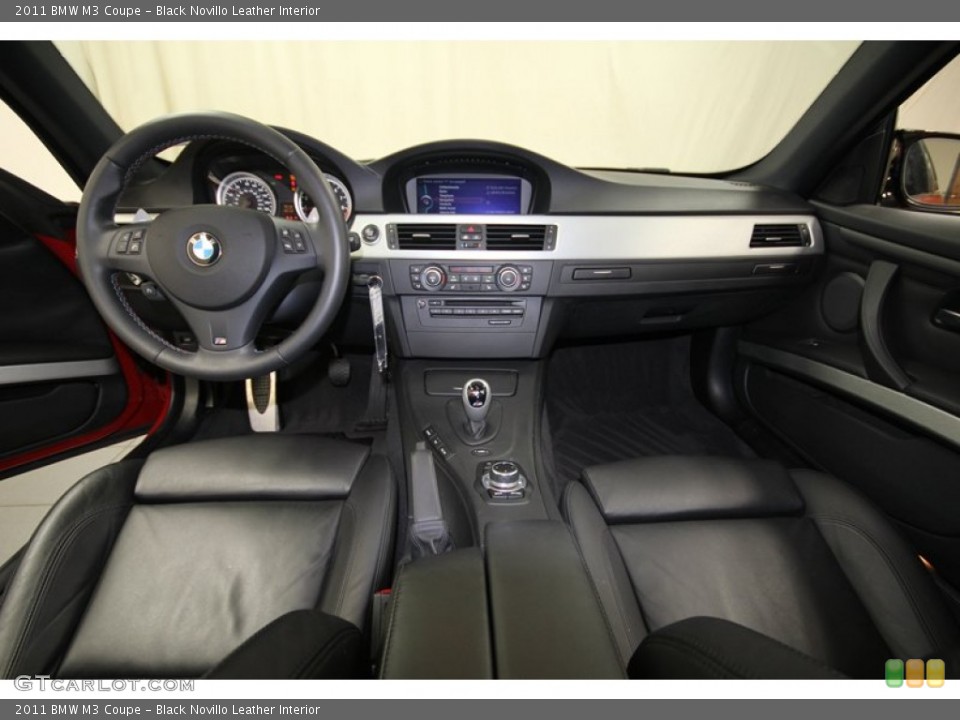 Black Novillo Leather Interior Dashboard for the 2011 BMW M3 Coupe #80143077