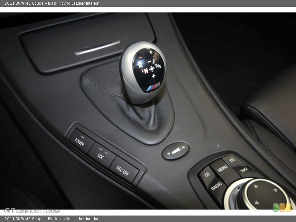 Black Novillo Leather Interior Transmission for the 2011 BMW M3 Coupe #80143426